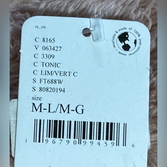 NWT Free People Amelia Bandeau Bra M/L “Tonic” SOLD OUT ONLINE - Picture 7 of 7